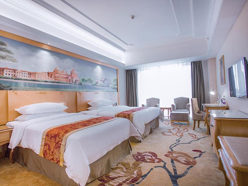 Vienna International Hotel Hangzhou South Railway Station Bagian luar foto